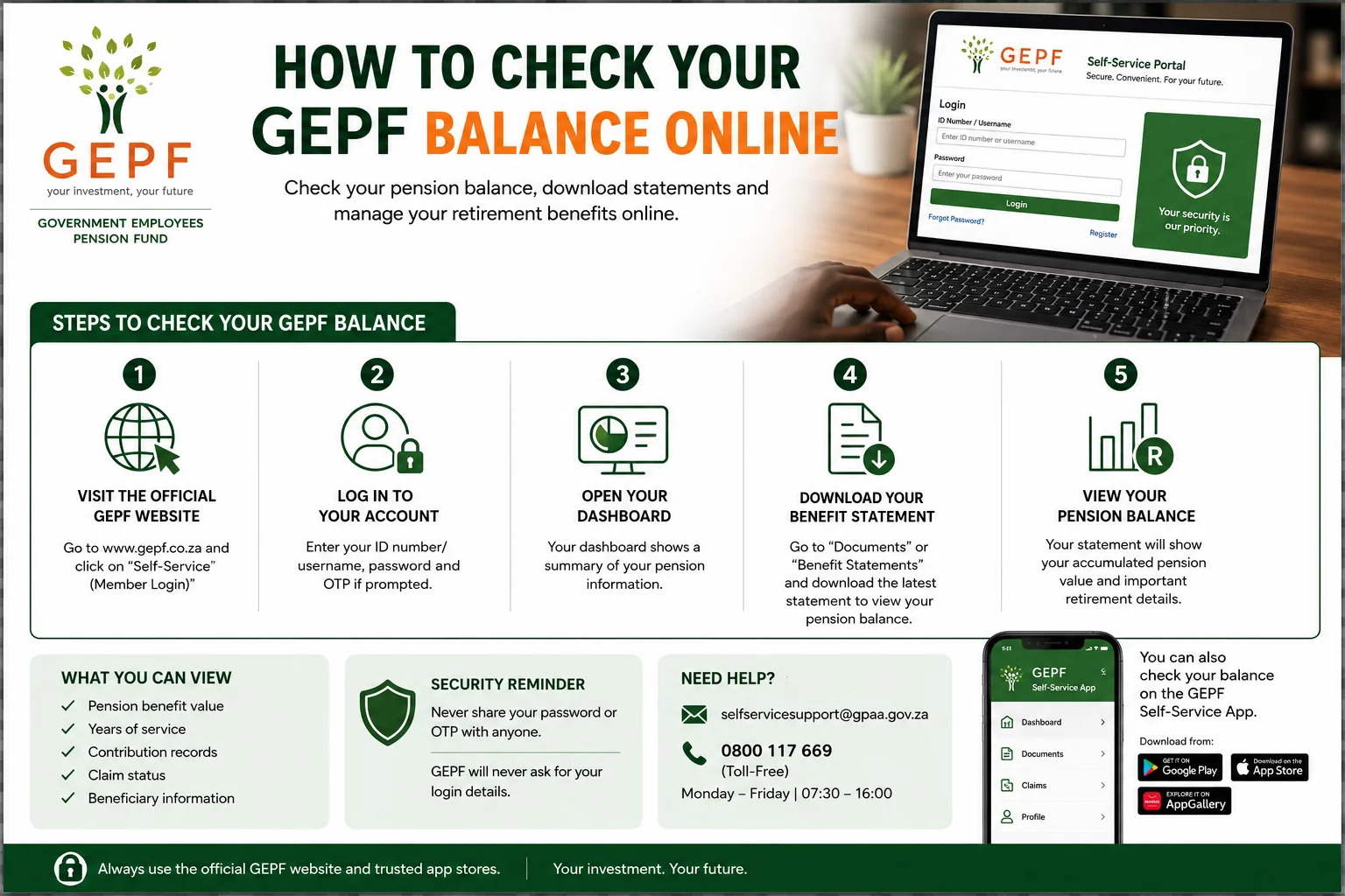 gepf-online-self-service-login